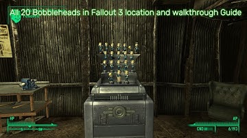 Fallout 3 All 20 bobbleheads and Locations guide! #fallout3  #gaming