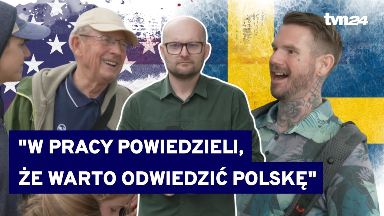 Przyjeżdżają do Polski na urlop. Dlaczego? Zapytaliśmy zagranicznych turystów [