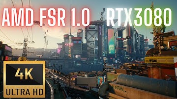 Cyberpunk 2077 Patch 1.6 AMD FSR Test Comparison | 4k60fps