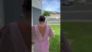 Color Changing Wedding Dress / Solar Dye Dress