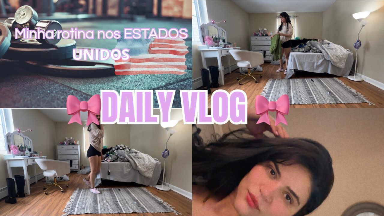 Minha rotina vivendo nos Estados Unidos 🇺🇸 Daily vlog 