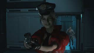 Claire Naughty RPD Hot  Red Cop Mod RE2