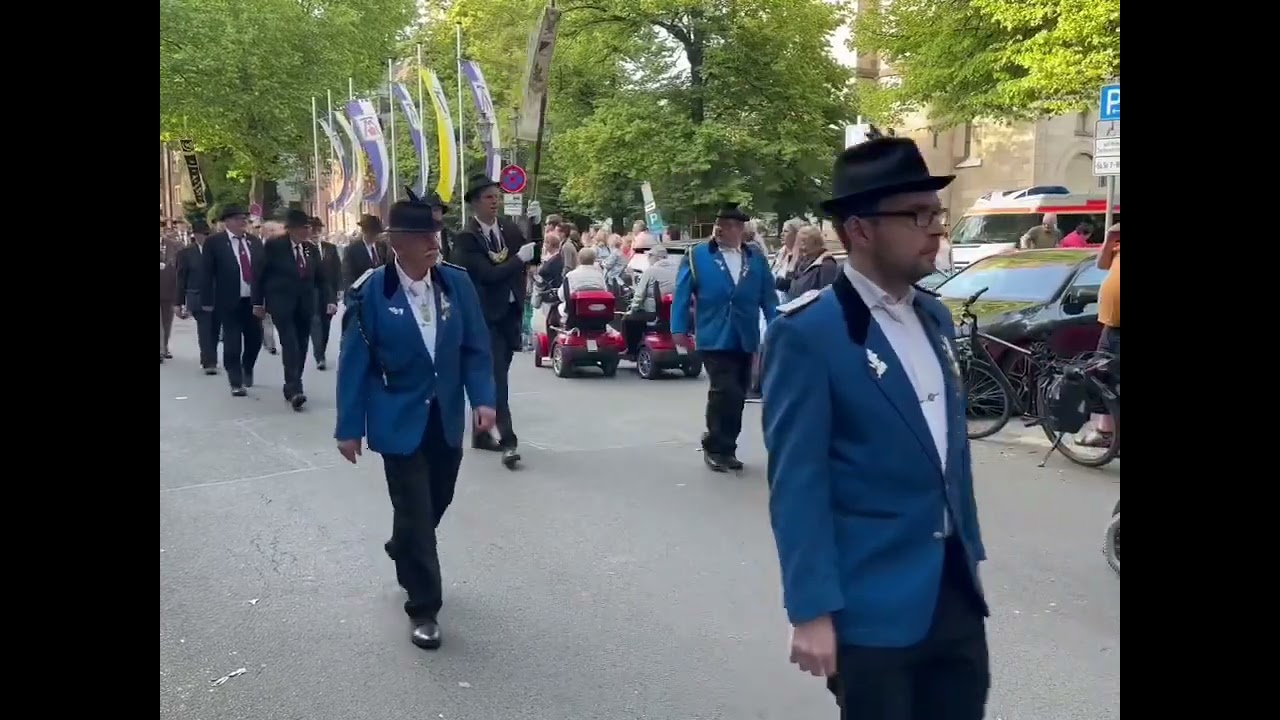 Düsseldorf Wersten - Schützenzug vom 08.06.2024