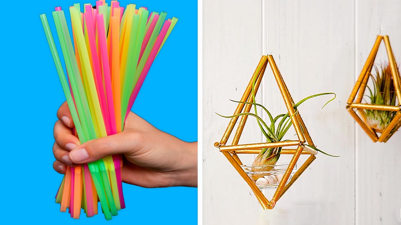 39 USEFUL RECYCLING HACKS 5Minute Decor From Reused Items! YouTube