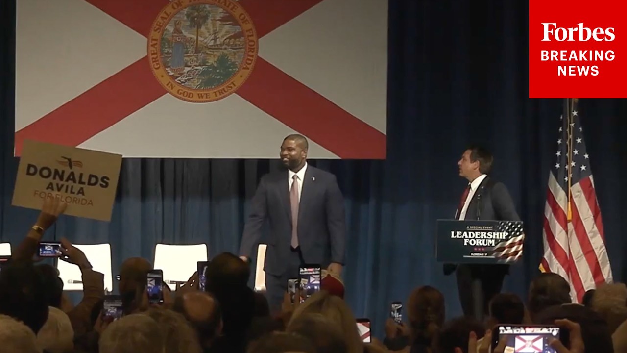 Ron DeSantis Endorses Byron Donalds For Florida Governor At FL GOP Leadership Forum