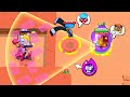 Break walls griffs hypercharge wipeout all brawlers  brawl stars 2024 funny moments fails ep1434