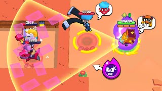 Break Walls Griffs Hypercharge Wipeout All Brawlers Brawl Stars 2024 Funny Moments Fails Ep1434