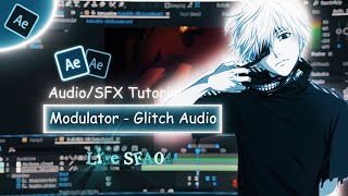 Audio Effects - Modulator - Glitch Audio, Sound Effects (SFX) - in After Effects | AMV Tutorial #3