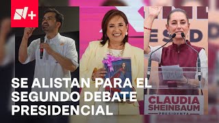 Sheinbaum, Gálvez y Máynez se alistan para Segundo Debate Presidencial - En Punto