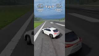 $40,000 Lexus vs $200,000 Lexus Crash Test  #beamngdrive  #beamng #beamngcrashes #automobile #car