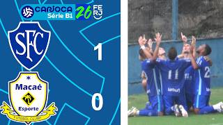 CARIOCA SÉRIE B1- TAÇA CORCOVADO - 6ª RODADA - SERRANO 1X0 MACAÉ