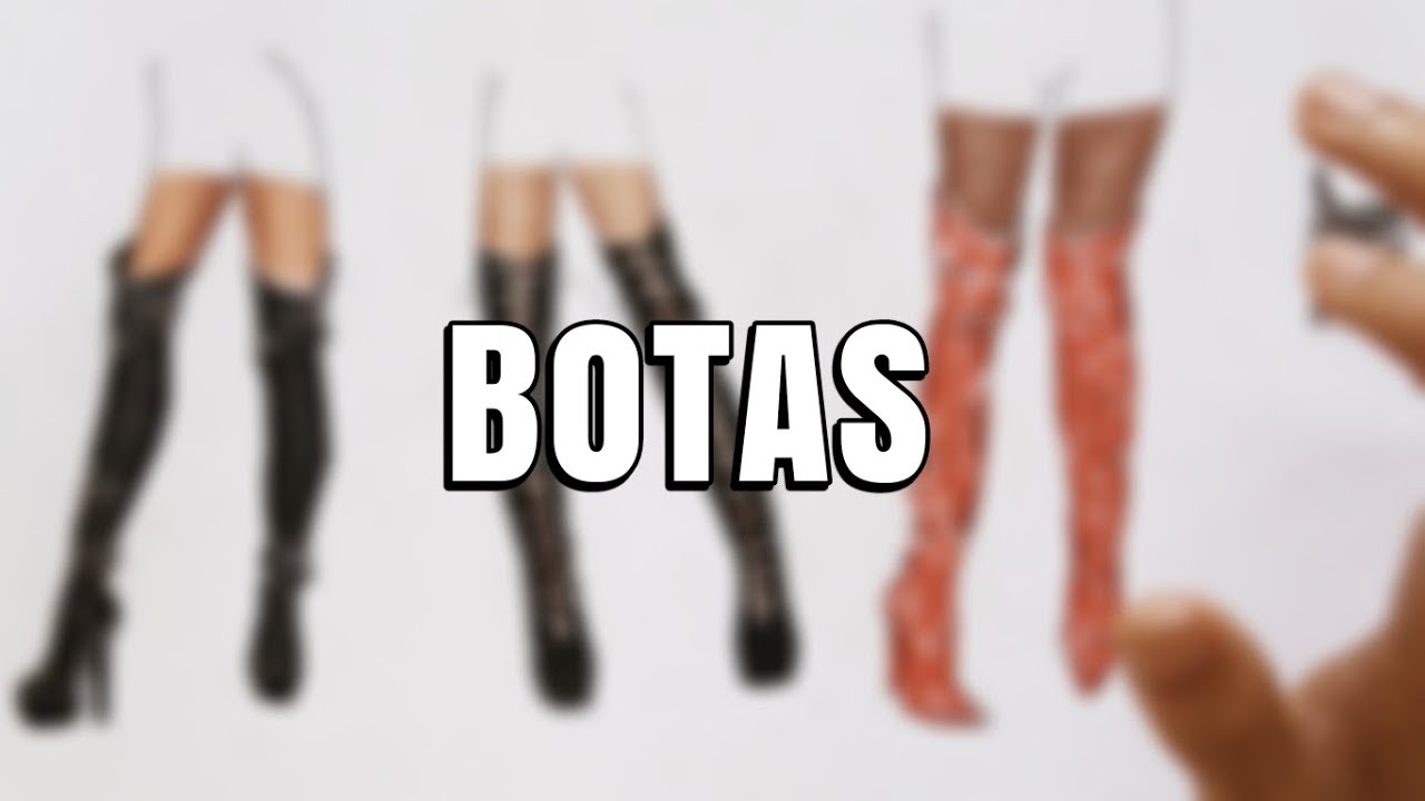 COMO EU DESENHO BOTAS | mateandro
