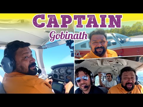 Flying a Flight For the First time✈️ அல்லு விட்ருச்சு😱 | Gobinath