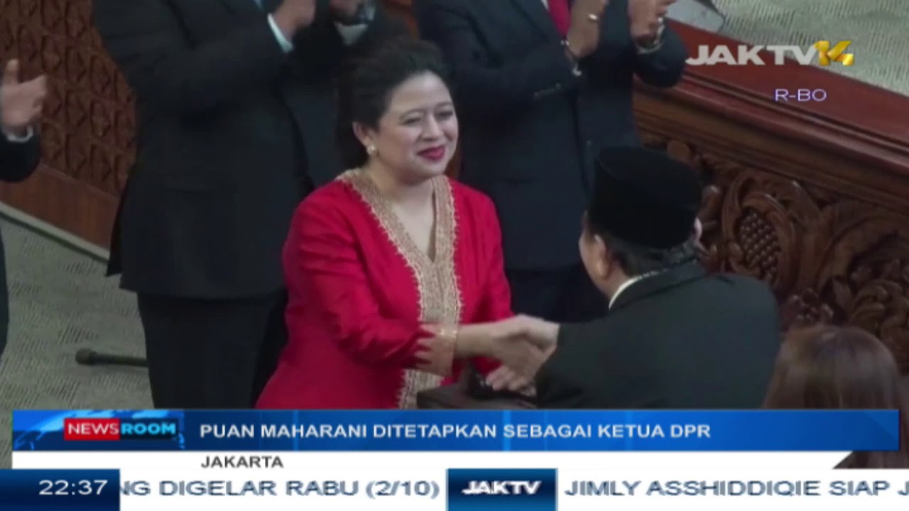 Puan Maharani Ditetapkan Sebagai Ketua DPR entertainment center