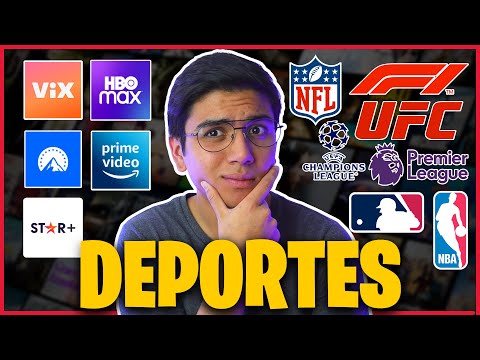 🚨 La MEJOR PLATAFORMA si eres FAN de los DEPORTES | STAR PLUS, HBO MAX, PARAMOUNT, VIX, PRIME VIDEO