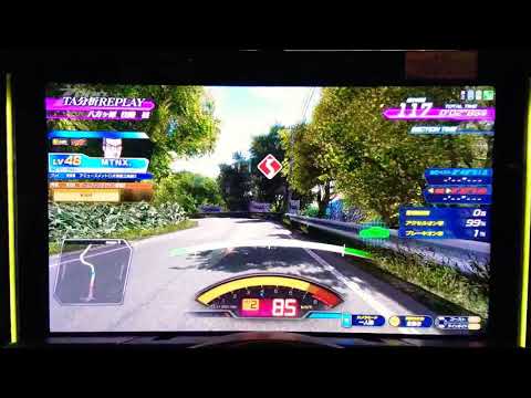 『頭文字D ARCADE STAGE Zero Ver.2.2』 TA分析REPLAY 八方ヶ原 往路 昼