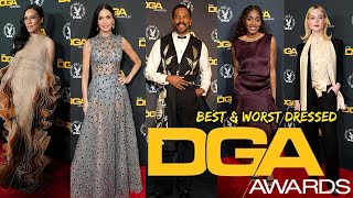 TOP 10 BEST AND WORST DRESSED AT THE DIRECTORS GUILD AWARDS 2025! (DGA Awards)