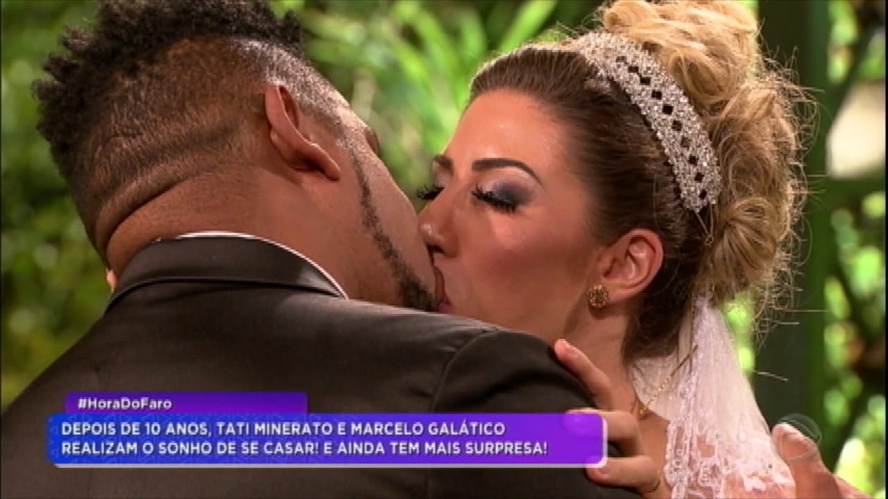 Tati Minerato e Marcelo Galático se casam