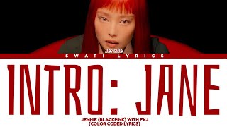 Jennie (김제니) - Intro: Jane (With Fkj) (Color Coded)
