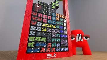 RUSSIAN ALPHABET LORE  (А-Я) COMPLETE | SOFTBODY TETRIS