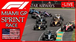 🔴Full Race F1 LIVE Sprints Race Miami GP - Live Timings + Commentary