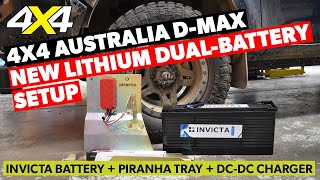 D-MAX gets lithium dual-battery system | 4X4 Australia