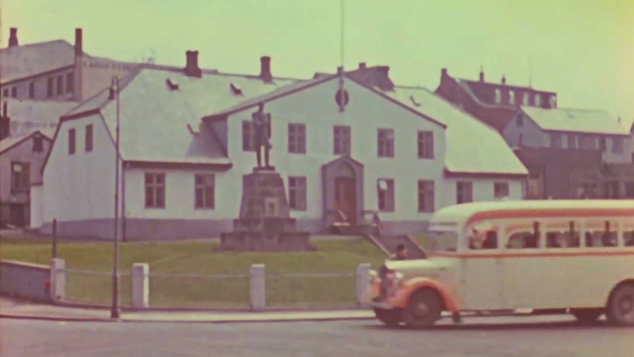 Eva Braun heimsækir Ísland árið 1939 - Einstakt myndefni