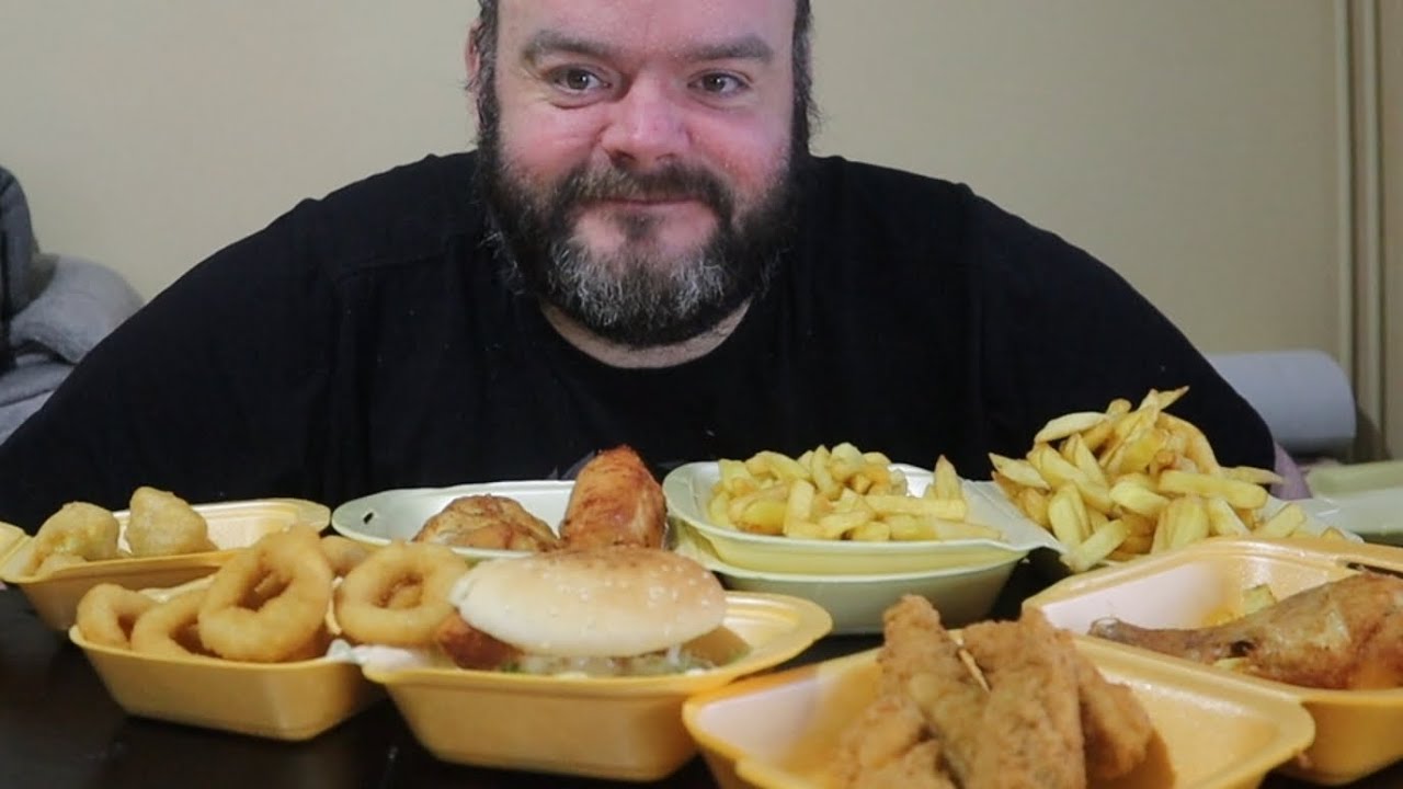 kfc style chicken uk mukbang