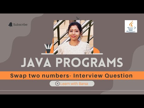 Swap two number using third variable in java | Swap two numbers without third variable in java