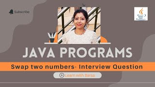 Swap two number using third variable in java | Swap two numbers without third variable in java