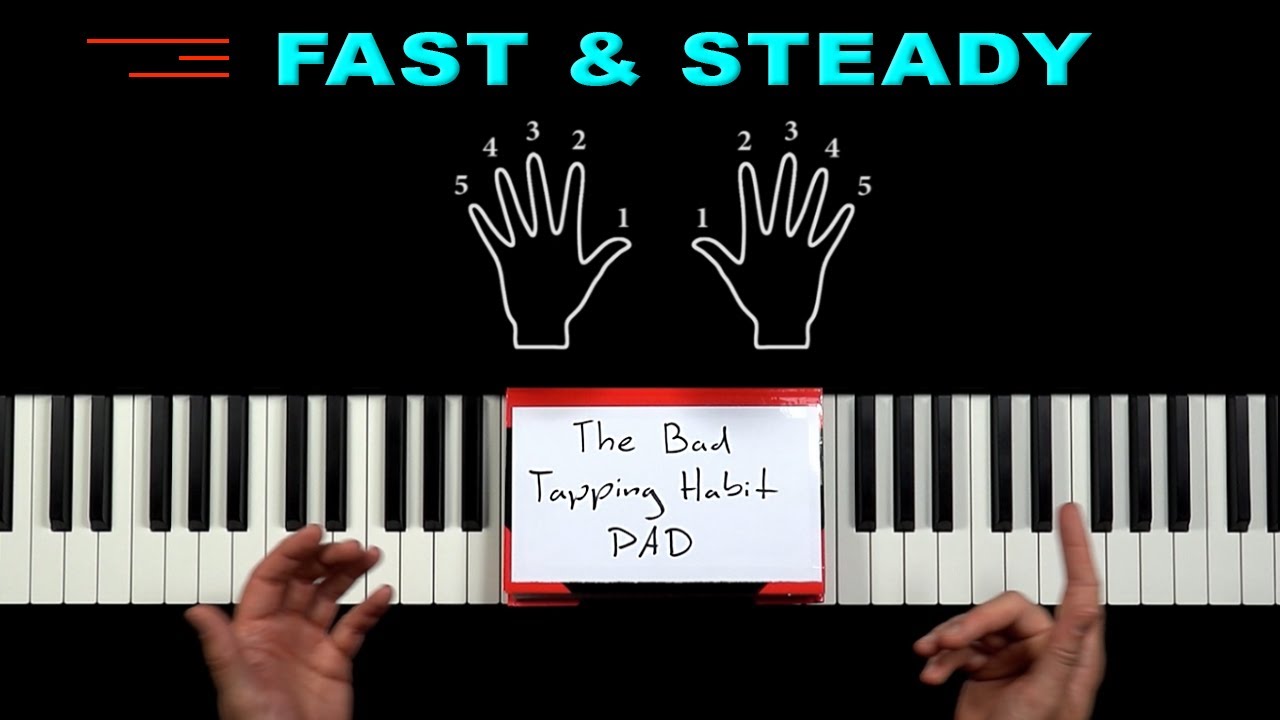 The SECRET to become FAST & STEADY on the PIANO