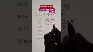 Butterfly Method for Subtracting Fractions 📚 #Shorts #math #maths #mathematics #education #learn