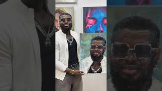 Ritratto dal vivo del talentuoso musicista Danhills – Come lo dipingo a olio