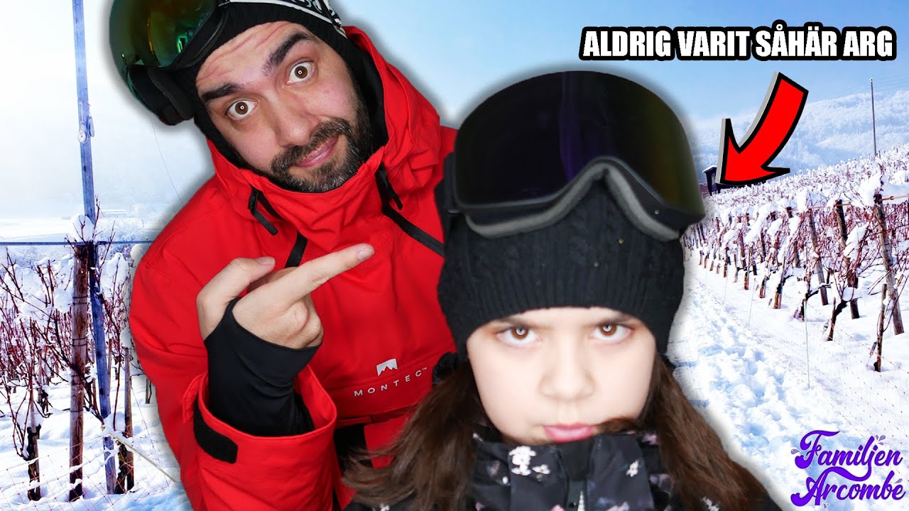 BELLA blir JÄTTE ARG - KAOS i SÄLEN med FAMILJEN *Afterski o Skidor* - VLOGG