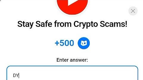 Stay Safe from Crypto Scams Cats Code | Cats Video Code Today Stay Safe from Crypto Scams