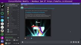 CircuitPython Weekly Meeting for September 20th, 2021 #adafruit