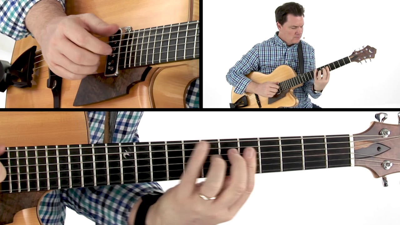 Fingerstyle Jazz Guitar Lesson Under the Starlight Performance Sean McGowan YouTube