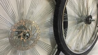 140 Spoke Fan Wheel Kit For Cruiser Bicycles