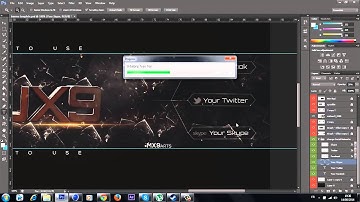 [REUPLOAD] Cinema 4D/Photoshop Sick 3D YouTube Banner Template #6 + Direct Download Link