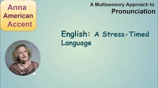 English: A Stress-Timed Language - A Multisensory Approach