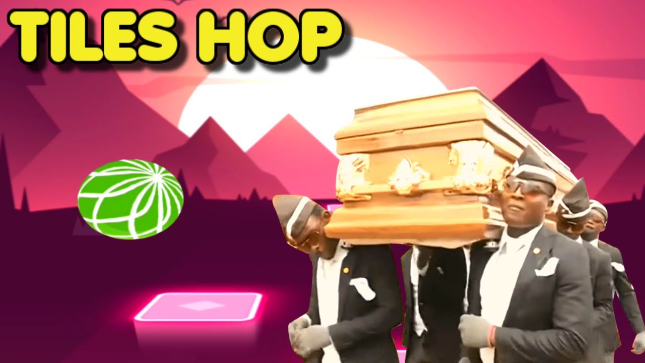 Coffin Dance Meme Song *Astronomia* played on Tiles Hop | Gameplay #2 (Android & iOS Game)