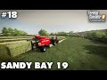 Sandy Bay #18 Making Big Hay Bales, Farming Simulator 19 Timelapse, Seasons