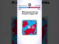 Which team will win the Premier League