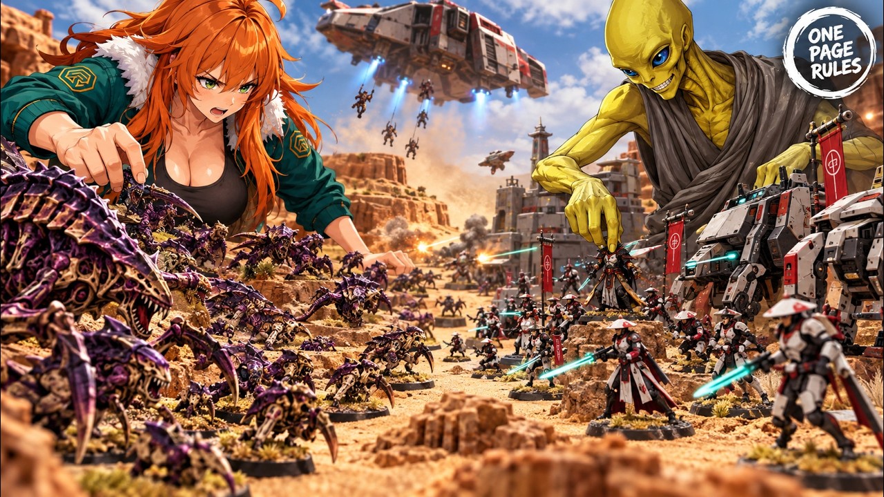 ~ OPR Alien Hives vs Eternal Dynasty Campaign Part 2 ~ @zosimustarkas_vt #vtuber #flavr
