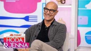 Stanley Tucci talks wife Felicity, Harry Styles, cookware line