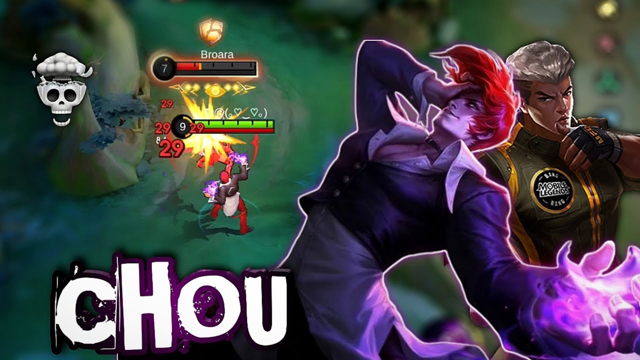 Chou semi tank Experience lane | Mobile Legends | Si Chou