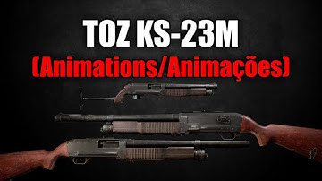 NEW SHOTGUN: TOZ KS-23M (Animations) - Escape From Tarkov
