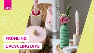 Upcycling-DIYs | Frühlingshafte Deko-Ideen
