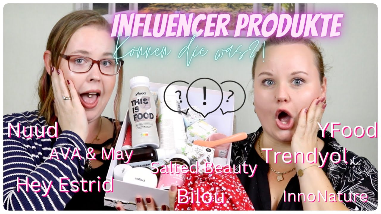 Wir testen typische INFLUENCER MARKEN 🥴