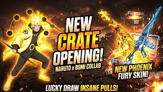  999+ UC SPENT! 😱 NARUTO X BGMI CRATE OPENING (BAD LUCK MEME) 😭🔥 screenshot 1